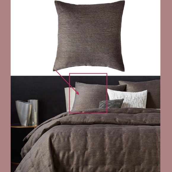 NEW Donna Karan‎ Home [ Euro European Sham ] Pillow for Radiance Collection - Picture 1 of 11